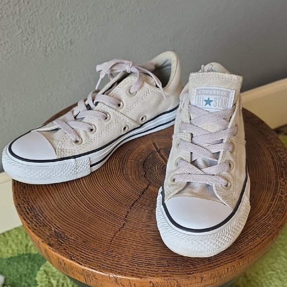 Converse womens Beige All Star Sneakers - Picture 1 of 5